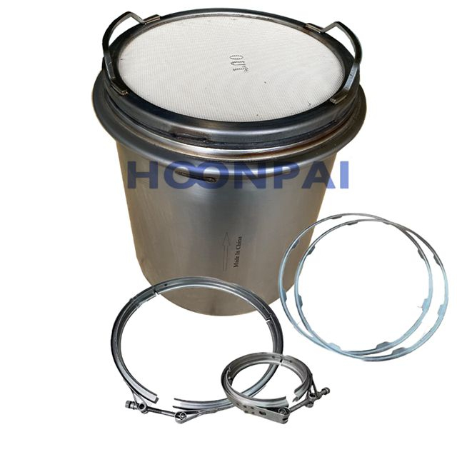 Hoonpai DP-VL3604 DP-VL3606 Euro6 DPF Catalytic Converter for SCANIA Engine Parts Exhaust System OEM:7421716419, 7421716417 Clamp&Gasket Kit 21445539, 22778070