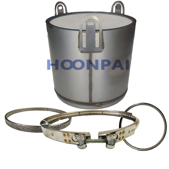 Euro6 DPF Catalytic Converter for DAF Engine Parts Exhaust System OEM:2137441, 2137441R, 2326073 Clamp&Gasket Kit 41927181