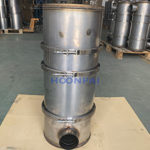 Cordierite Ceramic Catalyst Catalytic Converter Diesel Engine Generator Exhaust Filter for Industrial Clean Exhaust