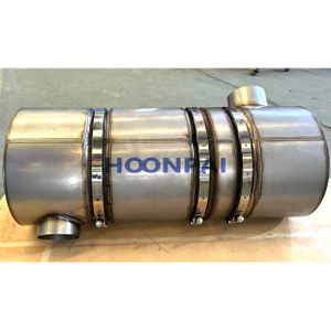 Ceramic Honeycomb Catalytic Converter Diesel Engine Generator Exhaust Filter for Industrial Exhaust System