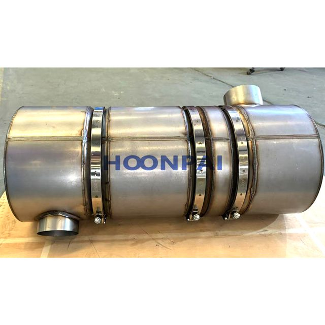 Ceramic Honeycomb Catalytic Converter Diesel Engine Generator Exhaust Filter for Industrial Exhaust System