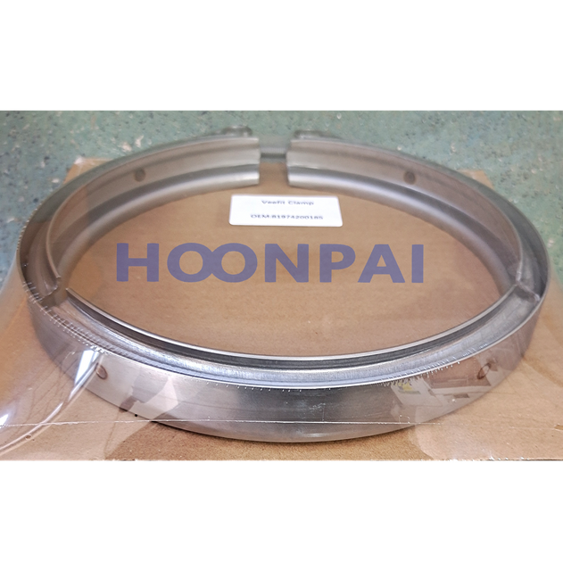 Diesel Particulate Filter Clamp Exhaust Veefit Clamp for MAN DPF Systems 81974200184, 81159010043, 81159010044, 81974200185