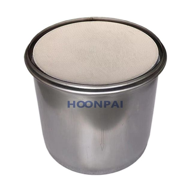 Euro 6 Exhaust Replacement Honeycomb Ceramic Catalytic Converter DPF Diesel Particulate Filter for Man 