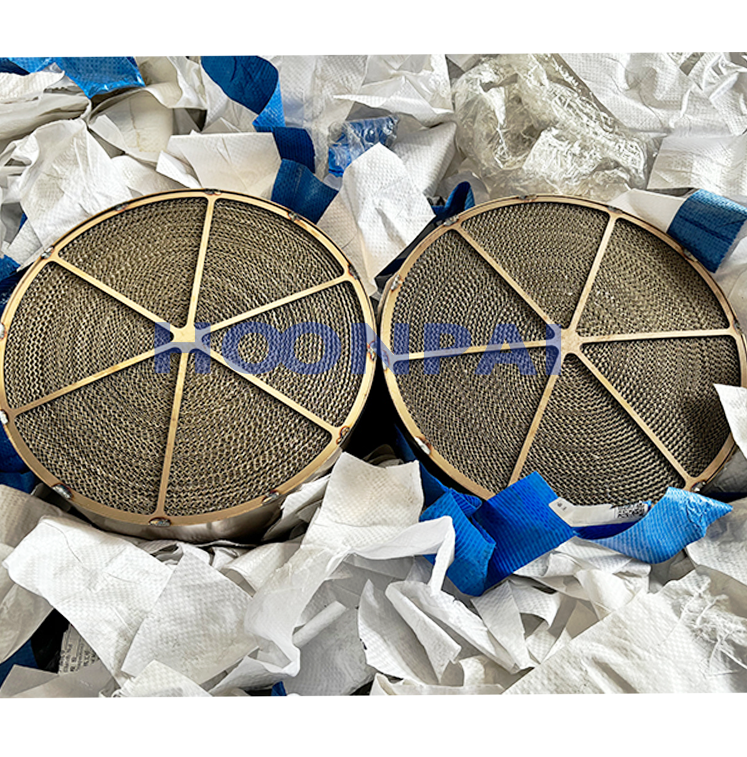 EuroV Metallic POC Filter/diesel Particulate Filter and Metal Honeycomb Catalyst for Truck Parts Exhaust System