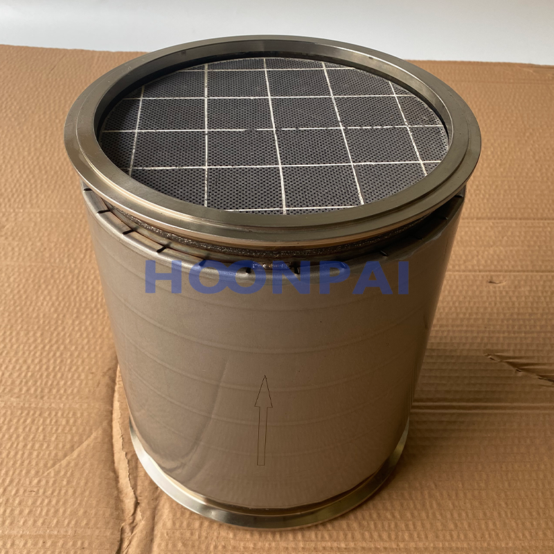 Euro6 DPF Diesel Particulate Filter Exhaust for Cummins/scania/daf 1961522R, 2137443