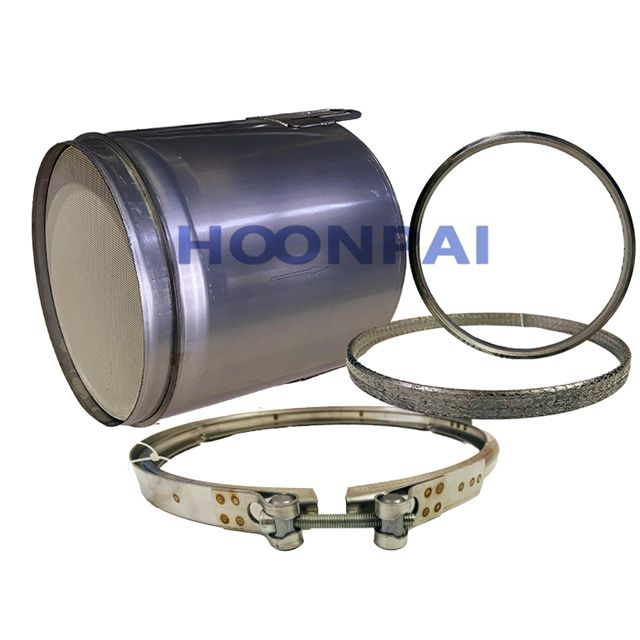 Hoonpai DP-SC2806 Catalytic Converter for SCANIA Engine Parts Exhaust System OEM:570808,2137598,2222655 Clamp&Gasket Kit 2137233,2137602