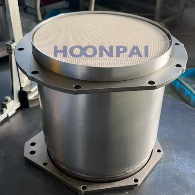 Hoonpai Euro6 DPF Catalytic Converter and Diesel Particulate Filter for Isuzu Engine Parts Exhaust System OEM:898032908, 8980329082