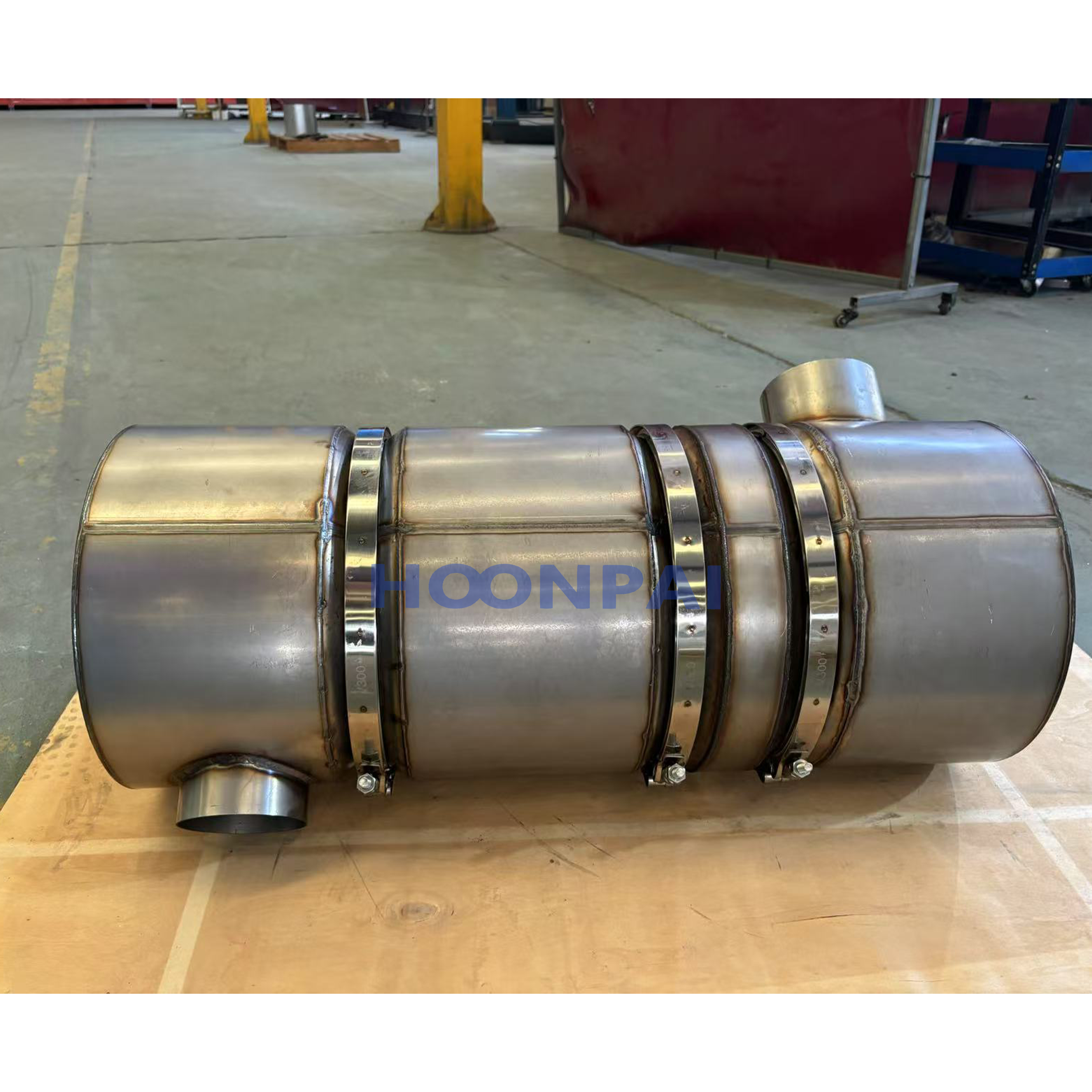Direct-Fit Diesel DOC and DPF Aftertreatment System for Industrial Diesel Engines
