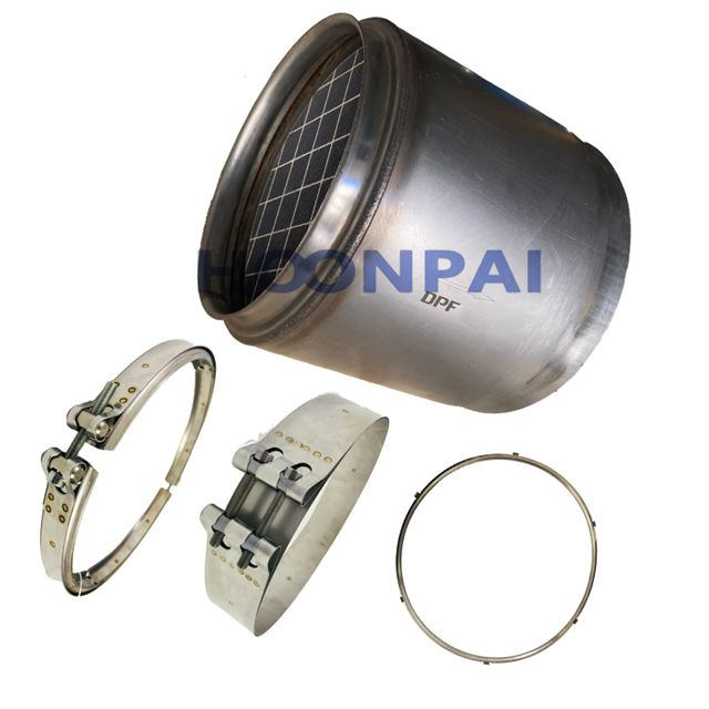 Hoonpai DP-MB2786 Catalytic Converter for MERCEDES-BENZ Engine Parts Exhaust System OEM:A0014903292, A001490329280 Clamp&Gasket Kit 19954944, 19955644