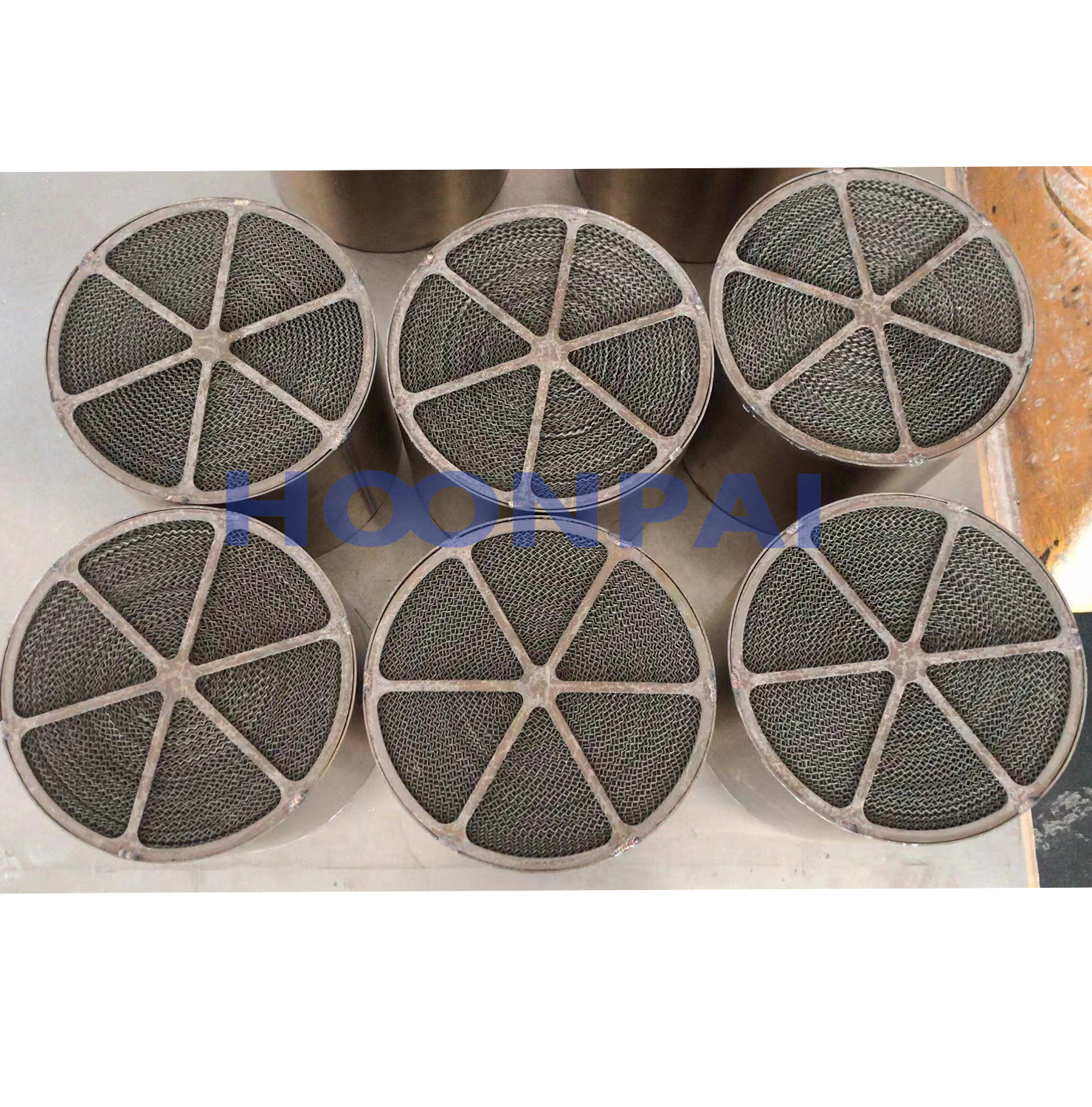 HOONPAI DOC Metal Substrate Honeycomb Filter for Diesel Truck Exhaust System