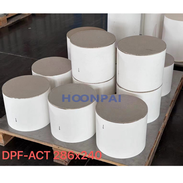 Euro 6 Diesel Particulate Filter Catalytic Converters Ceramic Substrate Catalyst Carrier DPF Catalyst 