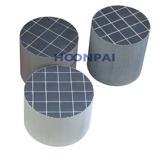 Euro 6 SiC DPF Ceramic Substrate Catalytic Converters Diesel Particulate Filter for Truck Exhaust Purification System