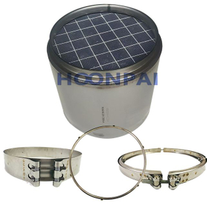 Hoonpai DP-MB2786 Catalytic Converter for MERCEDES-BENZ Engine Parts Exhaust System OEM:A0014903292, A001490329280 Clamp&Gasket Kit 19954944, 19955644