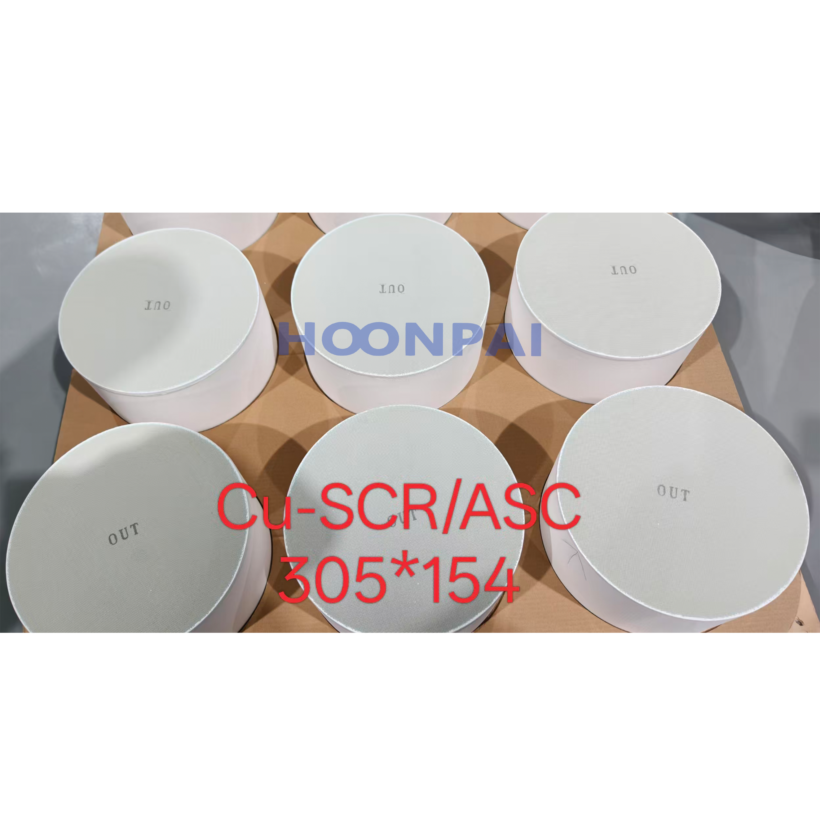 Exhaust filter SCR Ceramic Substrate Catalyst Carrier for NOx Reduction