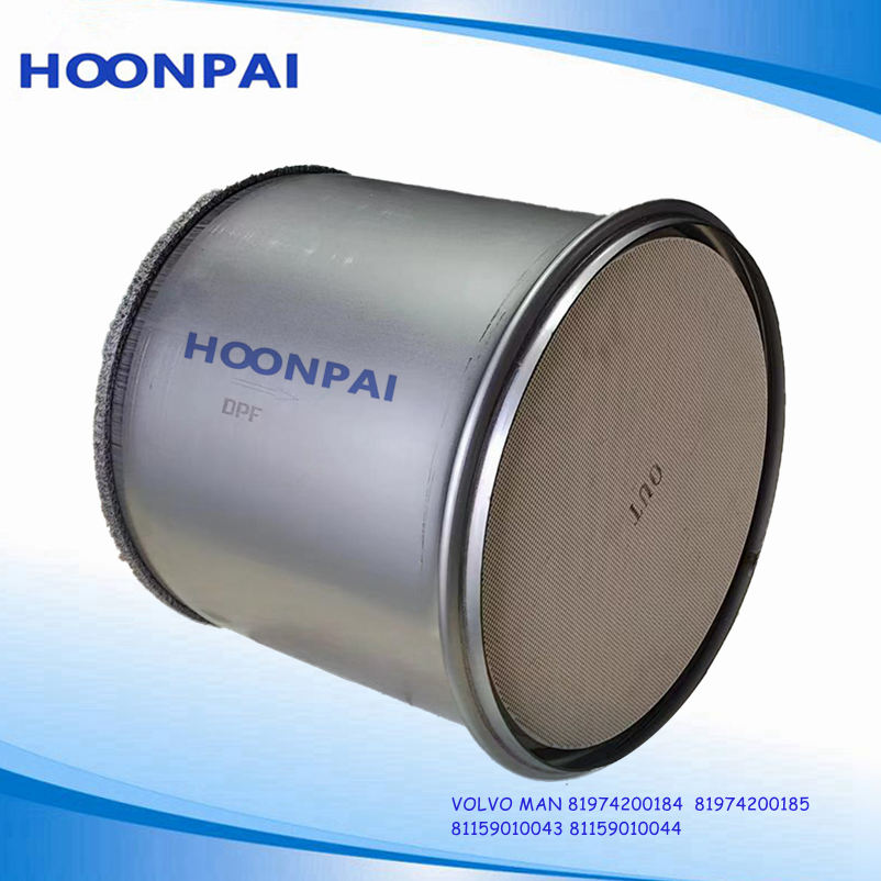 Euro6 Diesel Exhaust System DPF Catalyst/Catalytic Converters Ceramic Catalyst Converters/Diesel Particulate Filter used in Truck Parts OEM 5802372494 5801651188, 5801651189