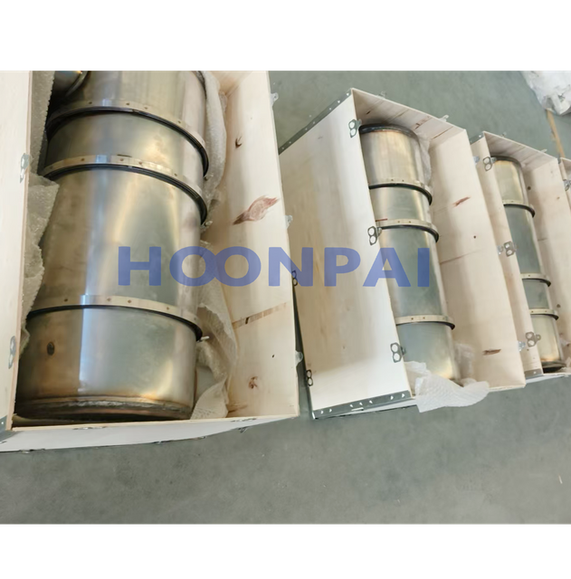 Cordierite Ceramic Catalyst Catalytic Converter Diesel Engine Generator Exhaust Filter for Industrial Clean Exhaust