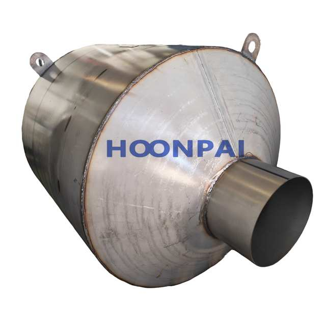 Factory Supply Customized DOC+DPF Catalytic Converter for Industrial Generators