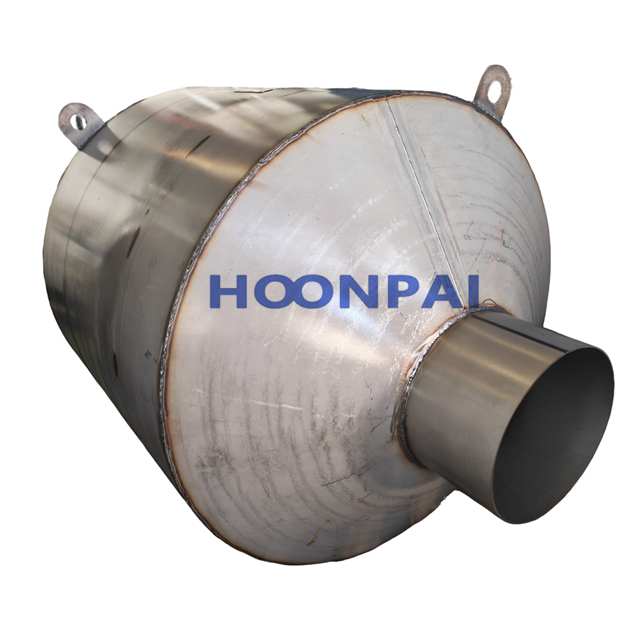 Factory Supply Customized DOC+DPF Catalytic Converter for Industrial Generators