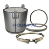 Euro6 DPF Catalytic Converter for DAF Engine Parts Exhaust System OEM:2137441, 2137441R, 2326073 Clamp&Gasket Kit 41927181