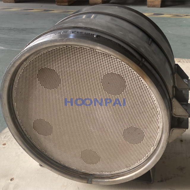 Auto Parts Custom Dpf System Exhaust Filter Muffler Ceramic Honeycomb Catalytic Converter Diesel Particulate Filter