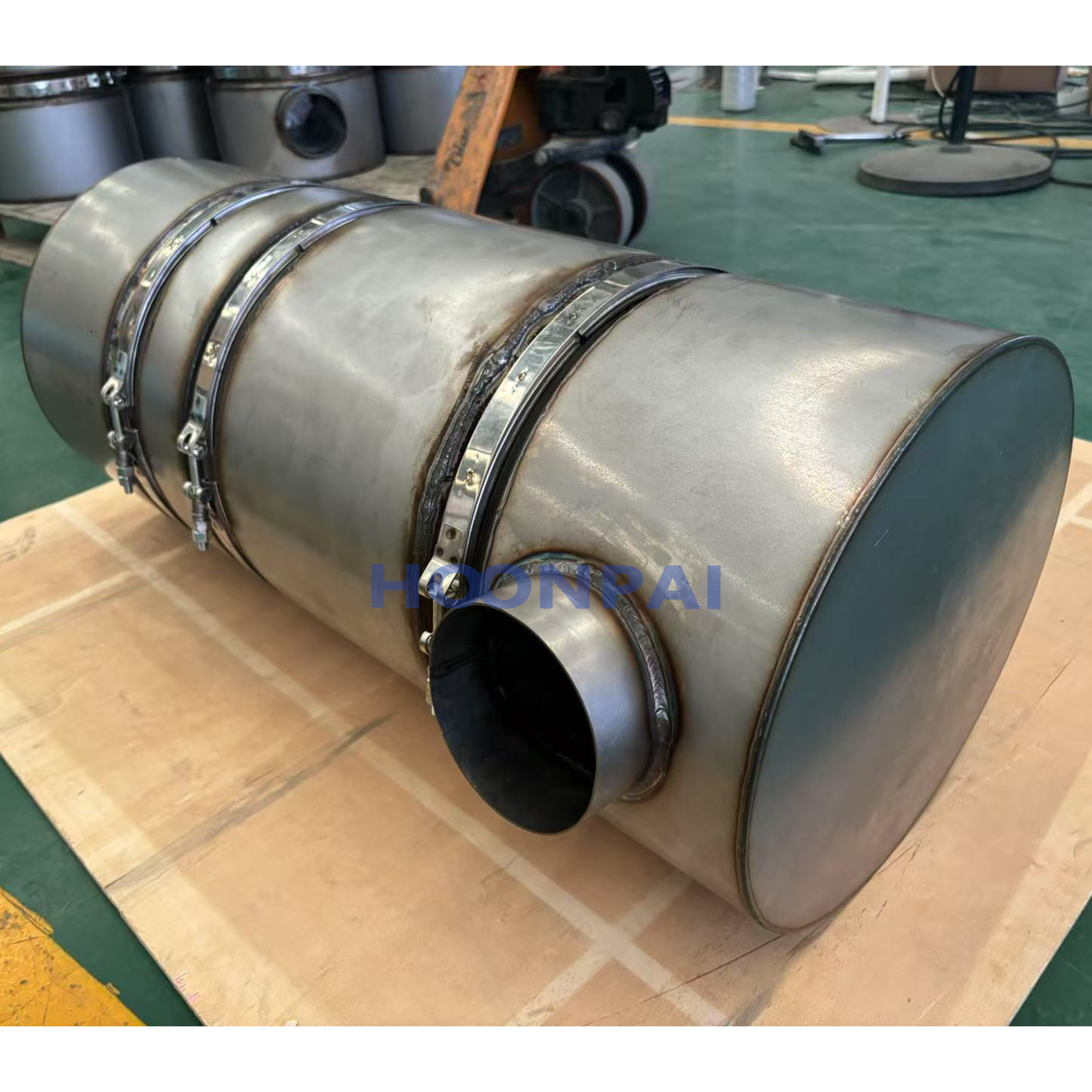 Direct-Fit Diesel DOC and DPF Aftertreatment System for Industrial Diesel Engines