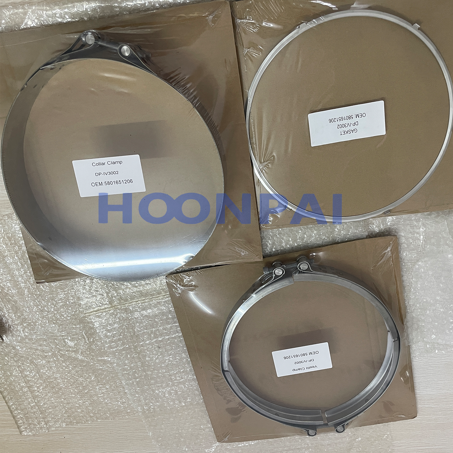 Iveco DPF V Band Clamp 5801651206 - High-Quality Exhaust System Clamp for Iveco DPF/DOC/SCR