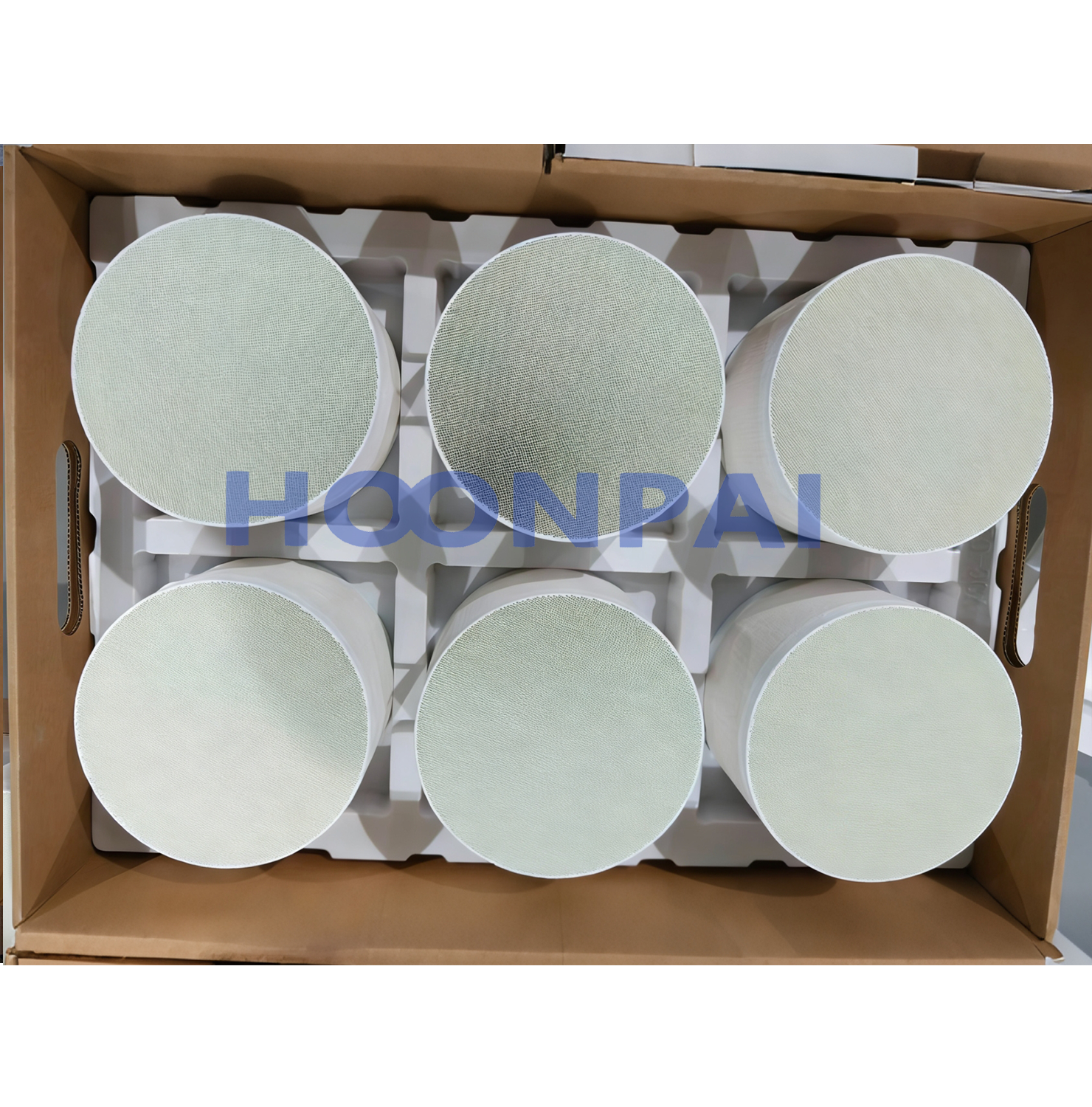 Auto Parts CU-SCR Catalyst Systems Catalytic Converter Honeycomb Ceramic Substrate for Diesel Engines