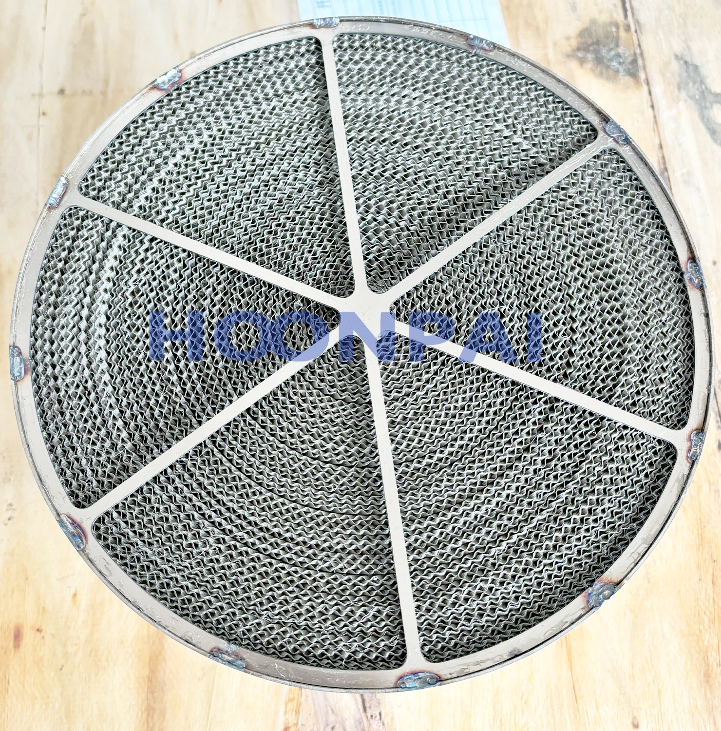 EuroV Metallic POC Filter/diesel Particulate Filter and Metal Honeycomb Catalyst for Truck Parts Exhaust System