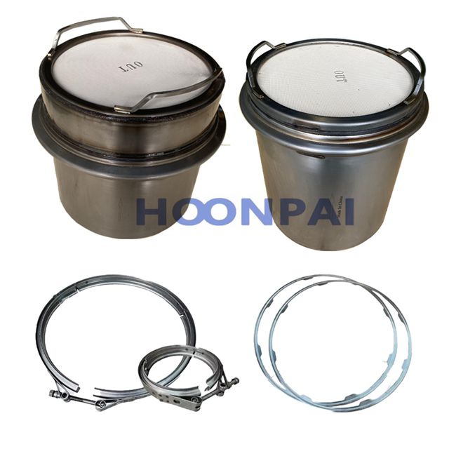 Euro6 DPF Catalytic Converter for VOLVO Engine Parts Exhaust System OEM:23386578,23264525,23172193 Clamp&Gasket Kit 7421664906,23260891
