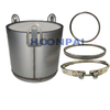 Euro6 DPF Catalytic Converter for DAF Engine Parts Exhaust System OEM:2137441, 2137441R, 2326073 Clamp&Gasket Kit 41927181