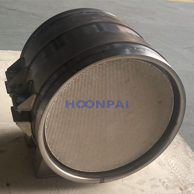 Auto Parts Custom Dpf System Exhaust Filter Muffler Ceramic Honeycomb Catalytic Converter Diesel Particulate Filter