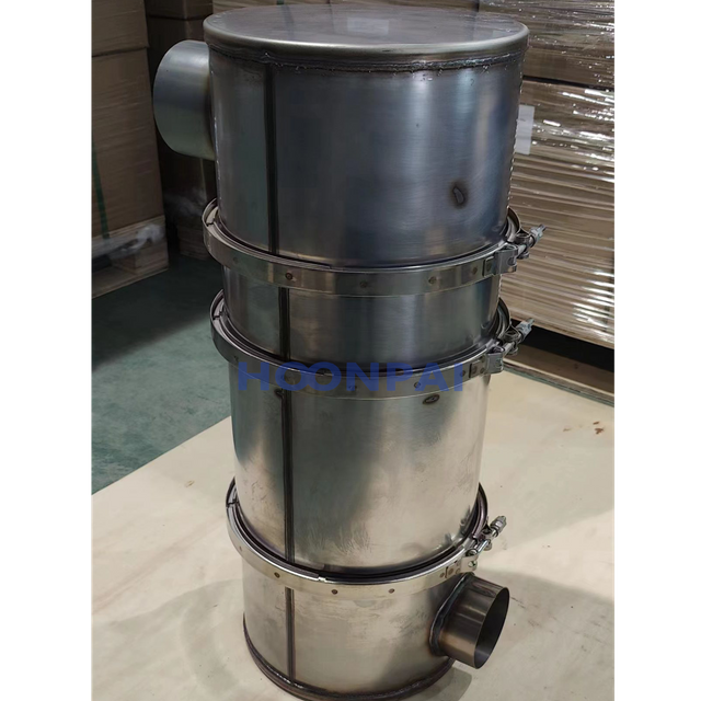 Auto Parts Euro VI DPF Catalytic Converter and Diesel Particulate Filter for Purification Exhaust System