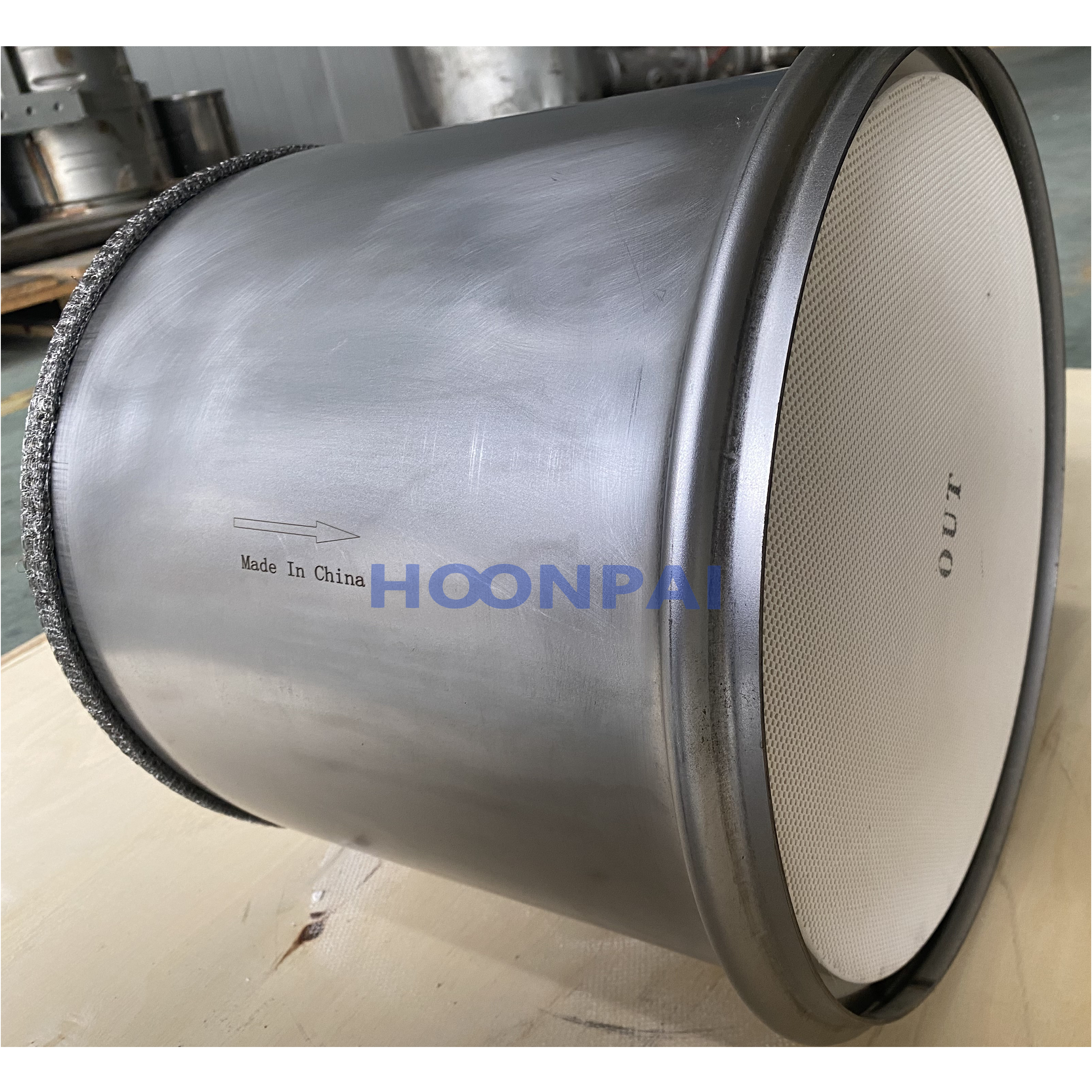 High-Performance DPF Catalytic Converters Replacement Diesel Particulate Filter for MAN 