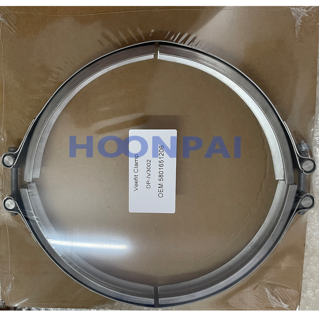 Iveco DPF V Band Clamp 5801651206 - High-Quality Exhaust System Clamp for Iveco DPF/DOC/SCR