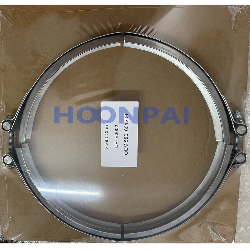 Iveco DPF V Band Clamp 5801651206 - High-Quality Exhaust System Clamp for Iveco DPF/DOC/SCR