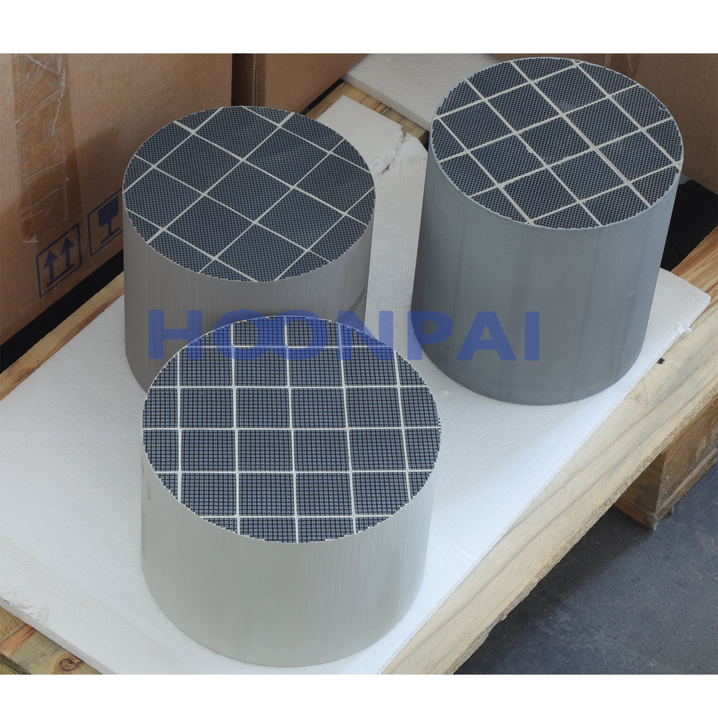 Euro6 SiC DPF Diesel Particulate Filter and Catalytic Converter for Truck Parts Exhaust System 