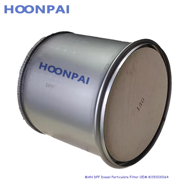 Euro6 SiC DPF Diesel Particulate Filter Exhaust Catalytic Converter for Mercedes Benz Parts OEM:MB0014908392 0014907092 MB0014908492 0014908392 Catalyst Converter