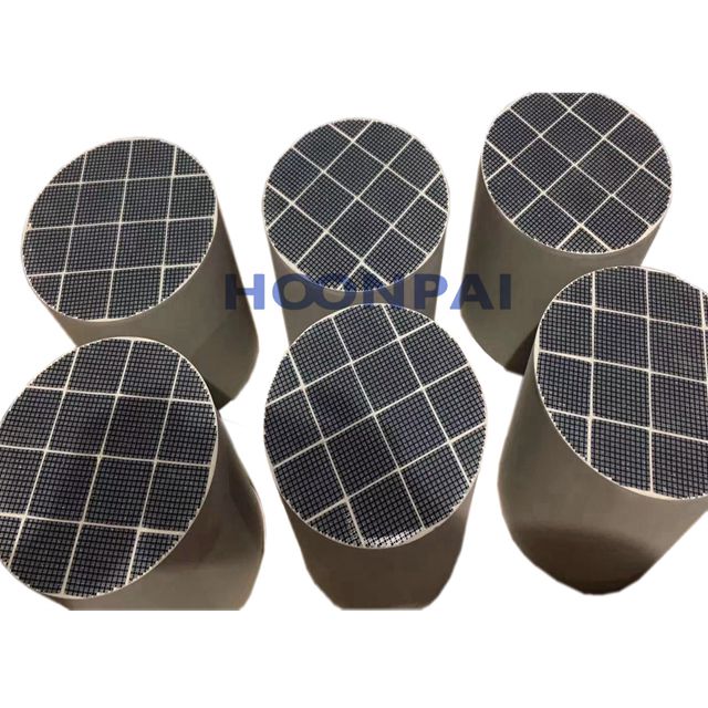 Euro 6 SiC DPF Ceramic Substrate Catalytic Converter for Cummins Exhaust Purification System 