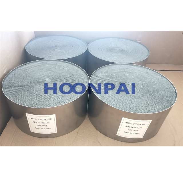 Auto Parts Metal Euro6 POC DPF Diesel Particulate Filter for Exhaust System Catalytic Converter