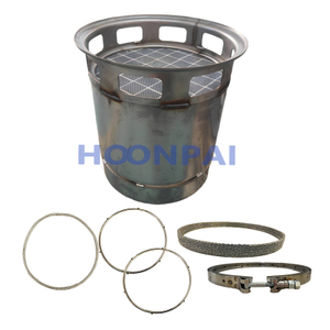 Catalyst Converter Seal Ring Exhaust Filter Stainless Steel Clamp Kit Gasket for Volvo Truck Parts 23599212