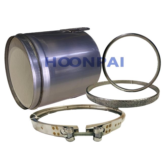 Euro6 DPF Catalytic Converter for DAF Engine Parts Exhaust System OEM:2137441, 2137441R, 2326073 Clamp&Gasket Kit 41927181