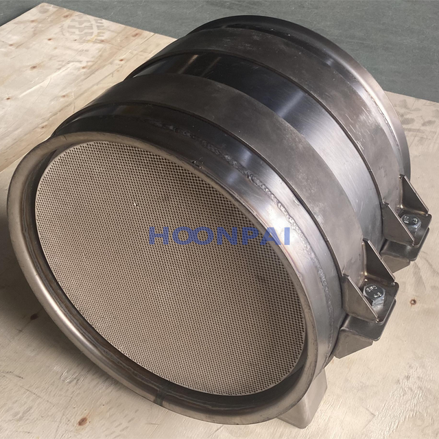 Auto Parts Custom Dpf System Exhaust Filter Muffler Ceramic Honeycomb Catalytic Converter Diesel Particulate Filter