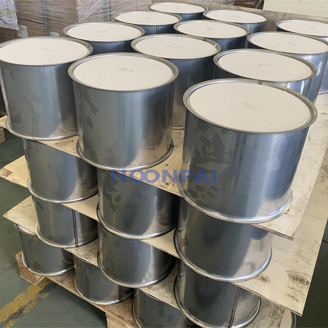 Cordierite Ceramic Catalyst Catalytic Converter Diesel Engine Generator Exhaust Filter for Industrial Clean Exhaust