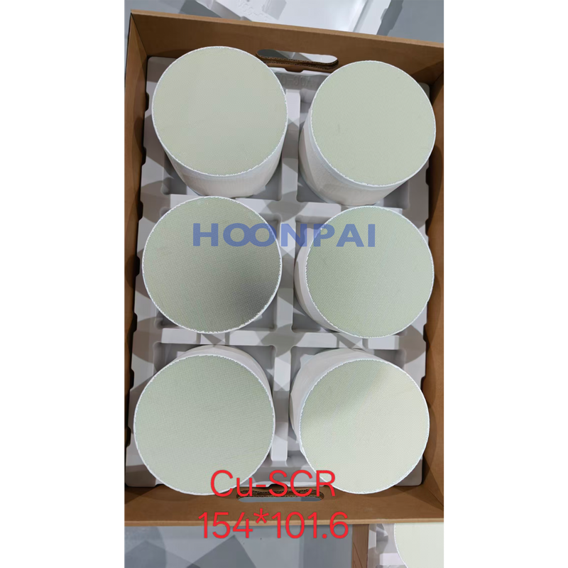 High Porosity CU-SCR Catalyst Substrate for Enhanced NOx Conversion