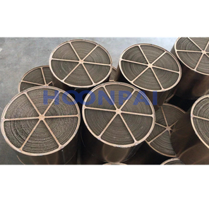 Engine Parts Euro6 Metal DOC POC Catalytic Converter Honeycomb Filter for Exhaust System