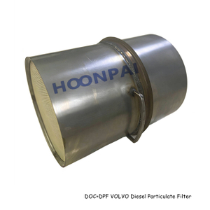 Heavy Duty Exhaust Control Ceramic Substrate Catalytic Converter Honeycomb DPF Diesel Particulate Filter for Industrial Diesel Engine Exhaust