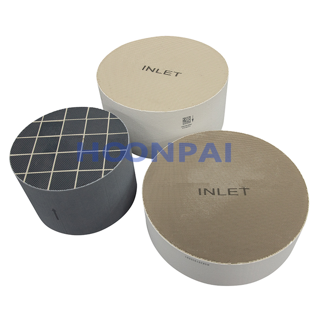 EURO 6 DPF Filter Ceramic Honeycomb Catalytic Converter for Diesel Parts