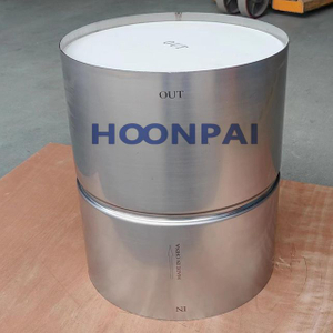 Euro6 Cu-SCR+ASC Catalyst Converter with Metal shell housing For Truck Parts Exhaust Purification System