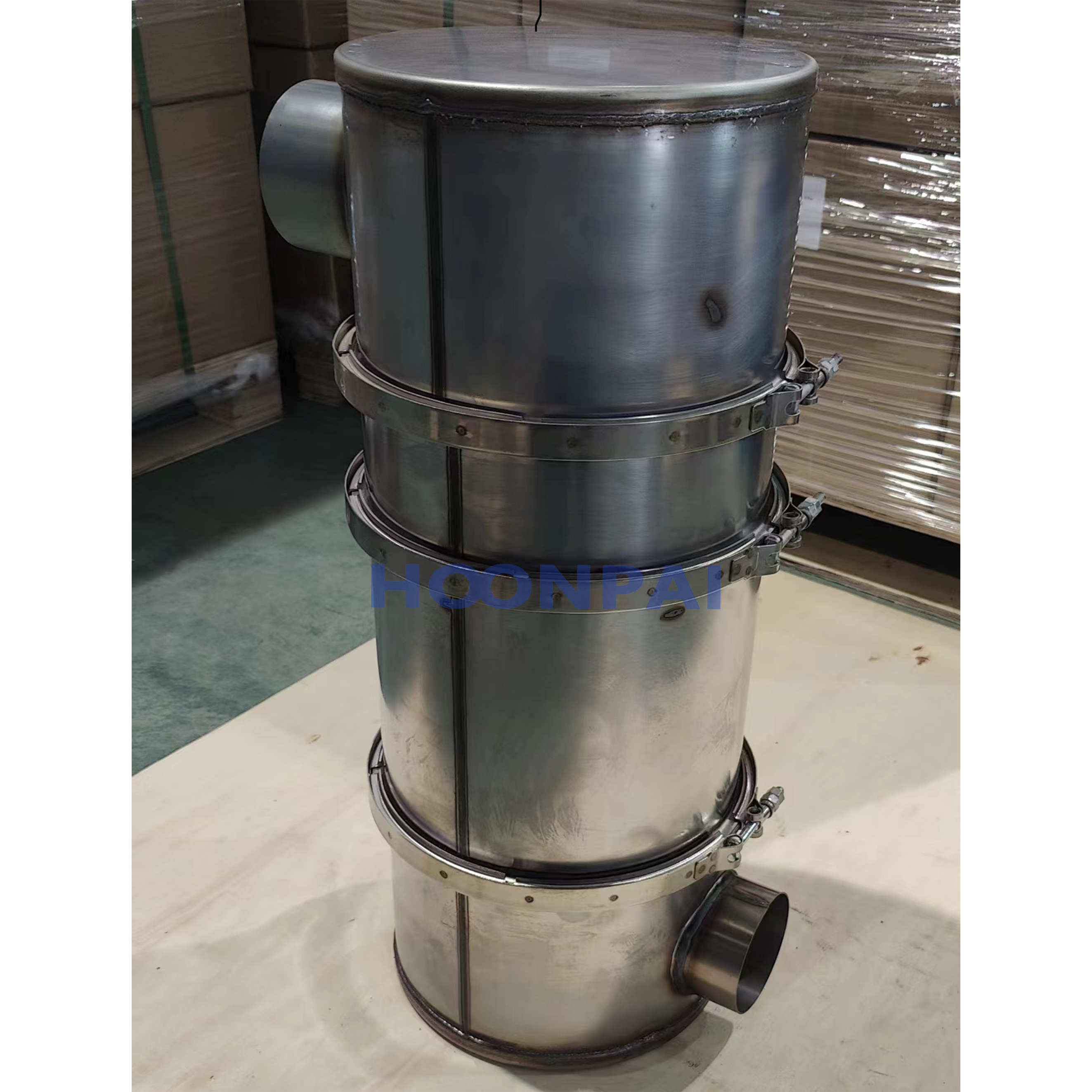 Customization DPF Metallic/Ceramic Substrate Catalytic Converter