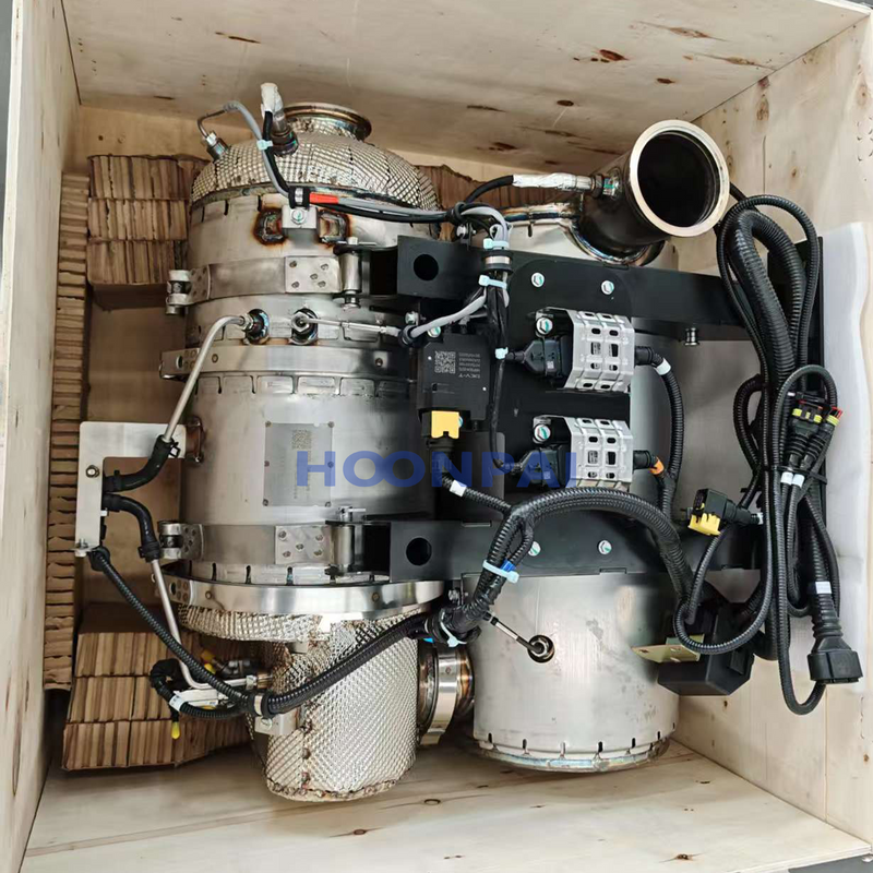 Tier 4 Final Aftertreatment System with DOC+DPF+SCR & Urea Tank